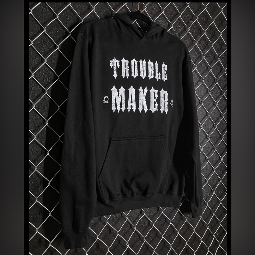 The Drive Clothing *TROUBLE MAKER* hoodie small